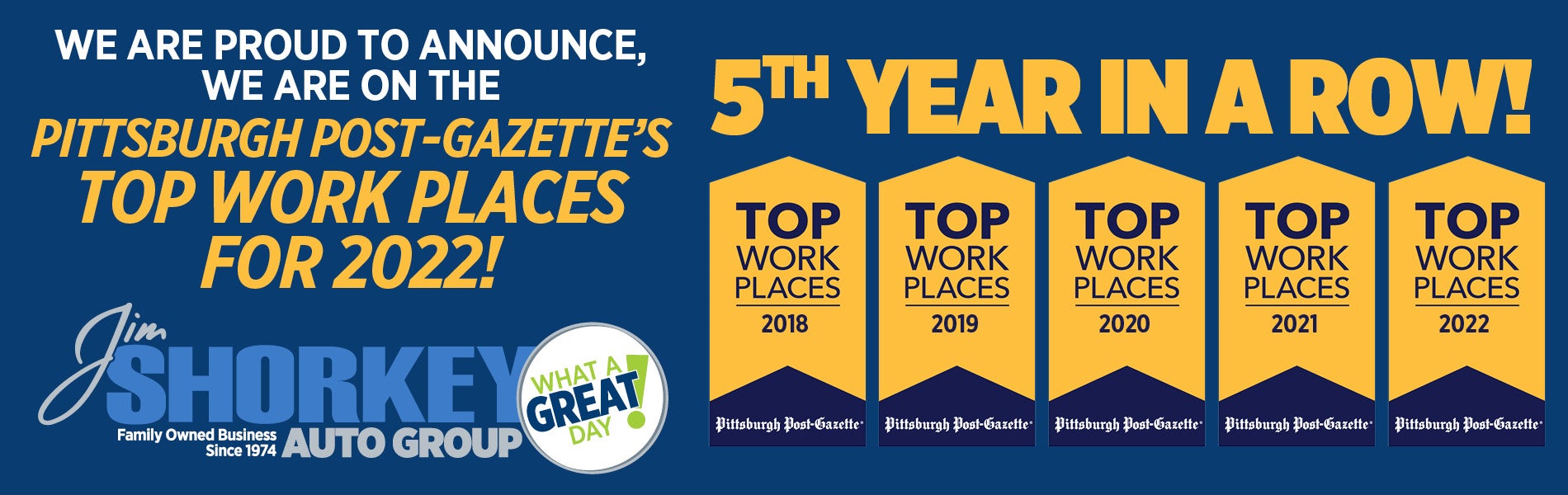 Pittsburgh Post-Gazette's Top Work Places 2022